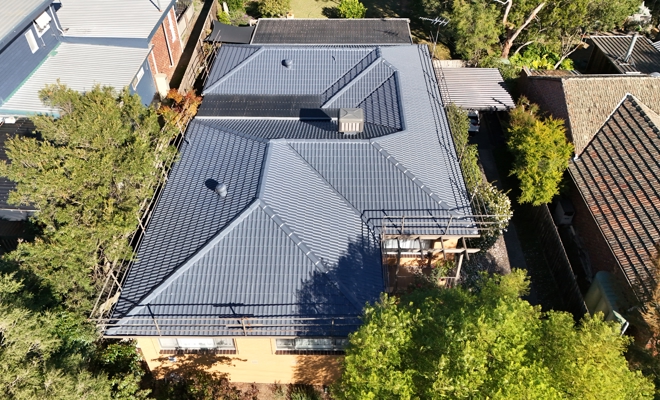 After Cement Roof Restoration2