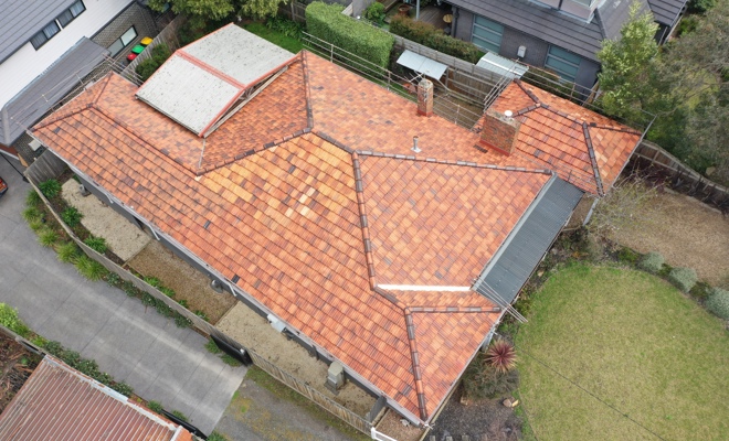 After Terracotta Roof Restoration 1