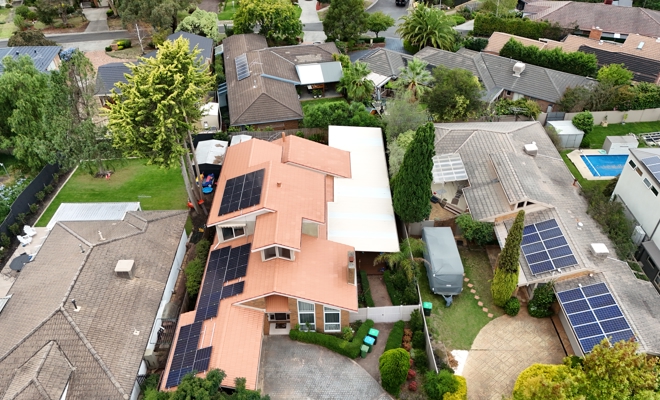 After Cement Roof Restoration
