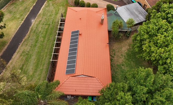 Cement After Roof Restoration 2